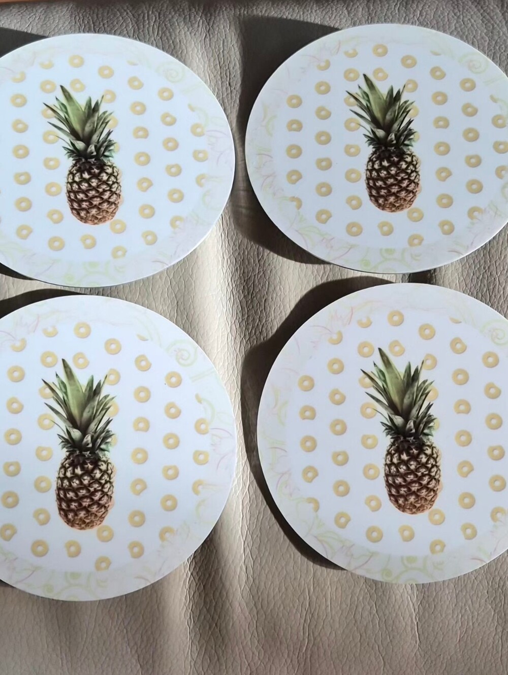 Pineapple Coasters